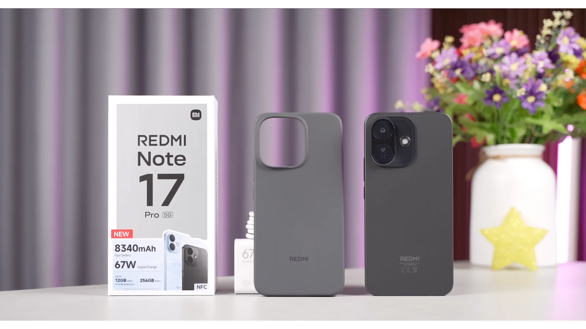 Redmi Note 17 Pro 5G màu đen fullbox phụ kiện